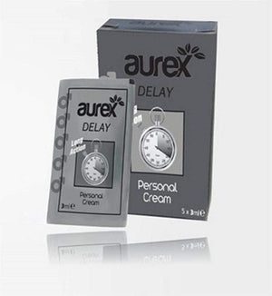 Aurex Cinsel Sağlık Aurex Delay Geciktirici Krem 3ml 1 Kutu ( 5 Adet )