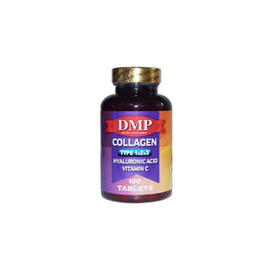 Dmp Besin Takviyeleri DMP Collagen Type 1 2 3  Hyaluronic Acid Vitamin C 100 Tablet