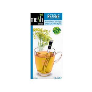 Mesh Organik Ürünler Mesh Stick Rezene Çayı 16'lı