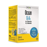 Orzax Besin Takviyeleri Orzax Ocean D3 - K2 Vitamini 20ml Damla
