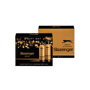 Slazenger Parfüm Gold Edt 125ml + 150ml Erkek Deodorant Kofre Set